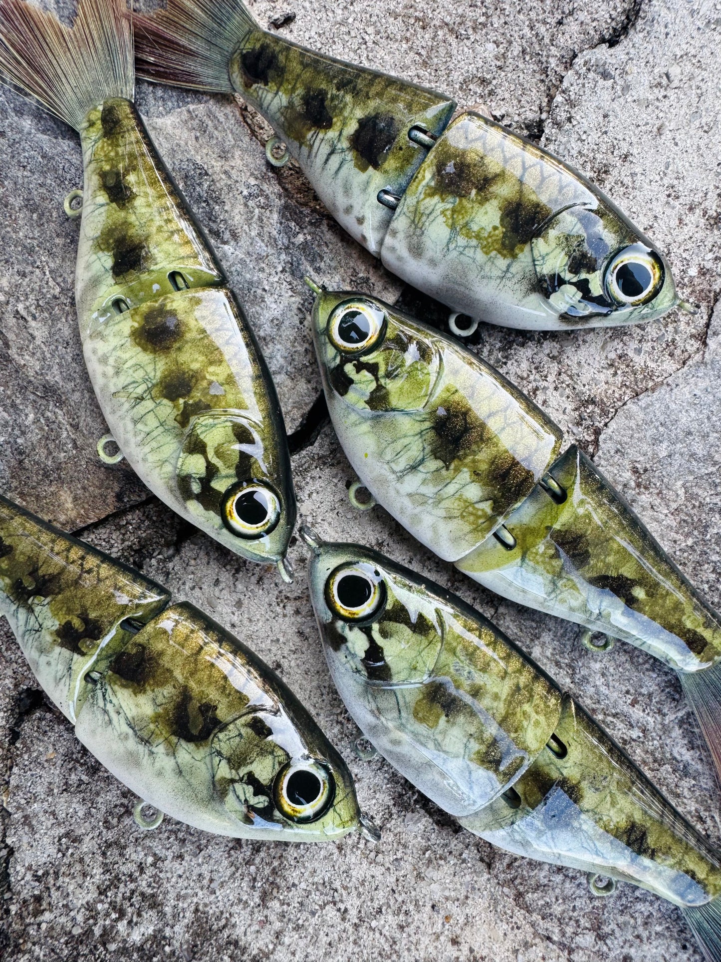 Big Mouth Bass 5” ABS Swim Shad 3/5oz.