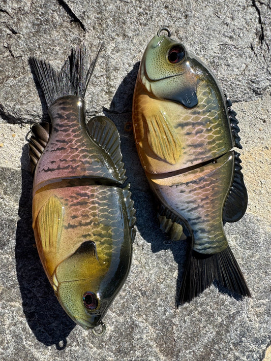 6” ABS Bluegill Glide Bait /Floating/S Action