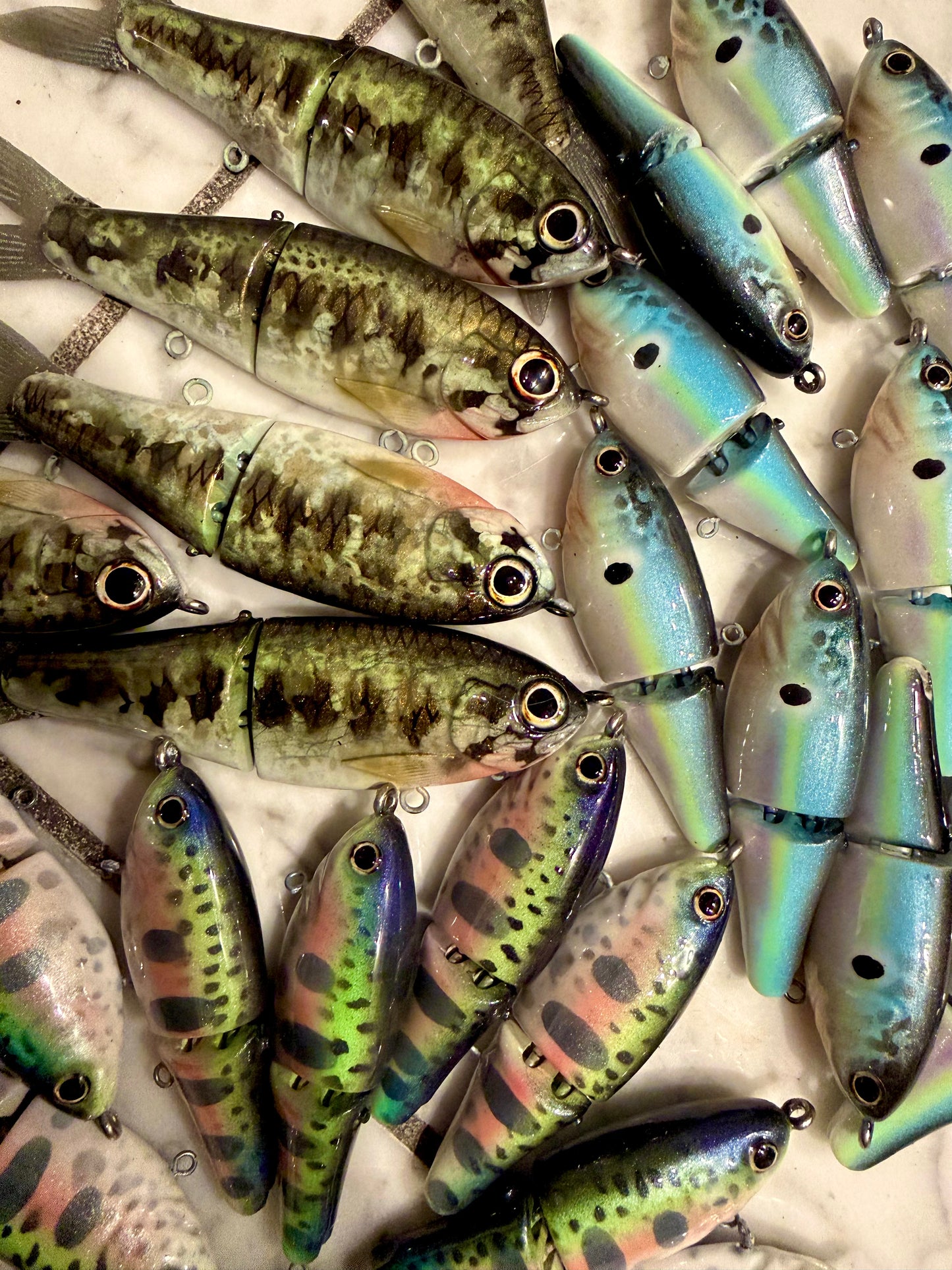 Yorks 10- Trout / 10- Threadfin / 8 - Bass