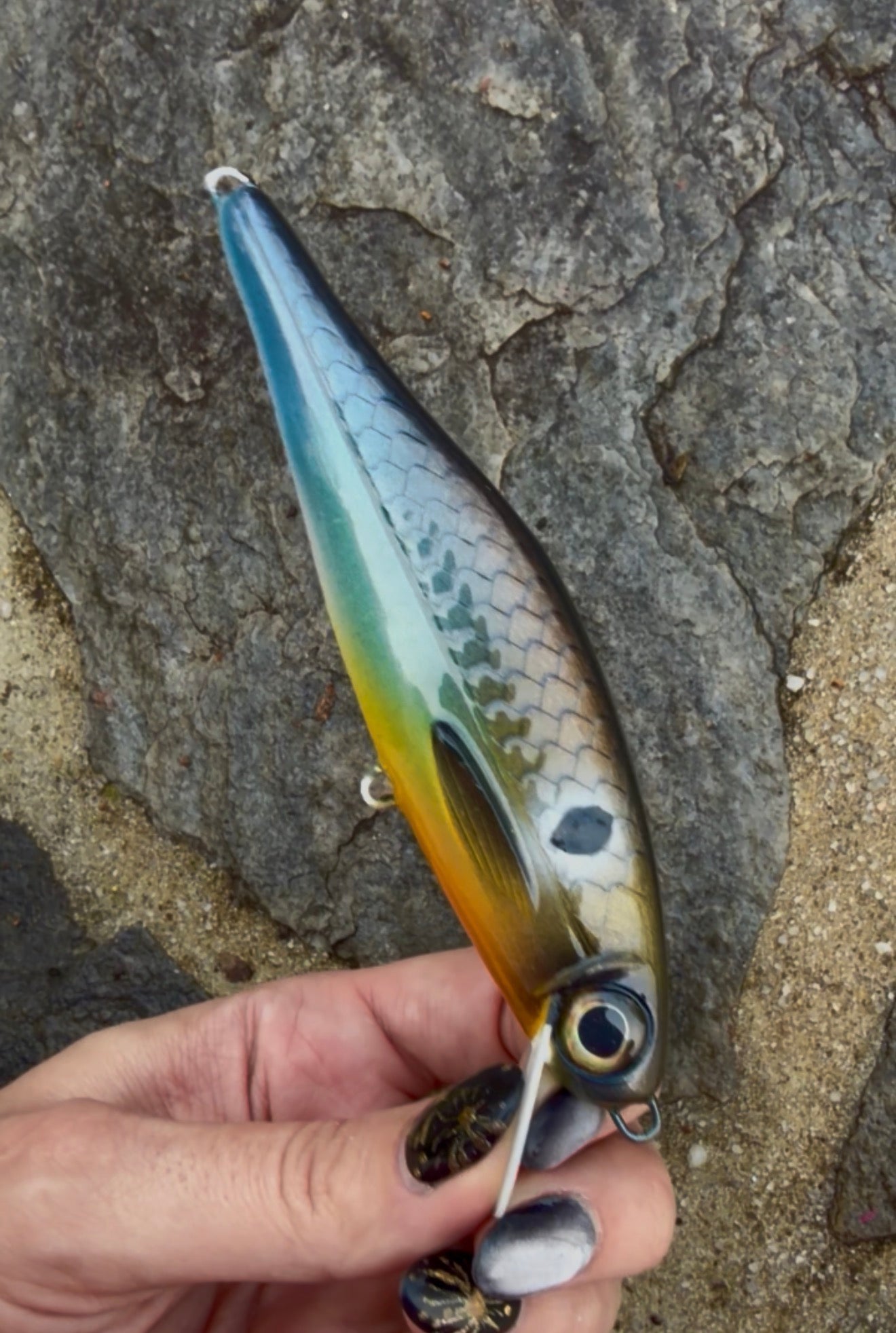 Lazy Baits Co. Quick Lipper - 5 inches - 1.2 oz. Resin- Designed for aggressive twitch action, controlled pauses, and crisp directional snaps, this lure is built for serious anglers and makers who understand performance. Swipe to see action