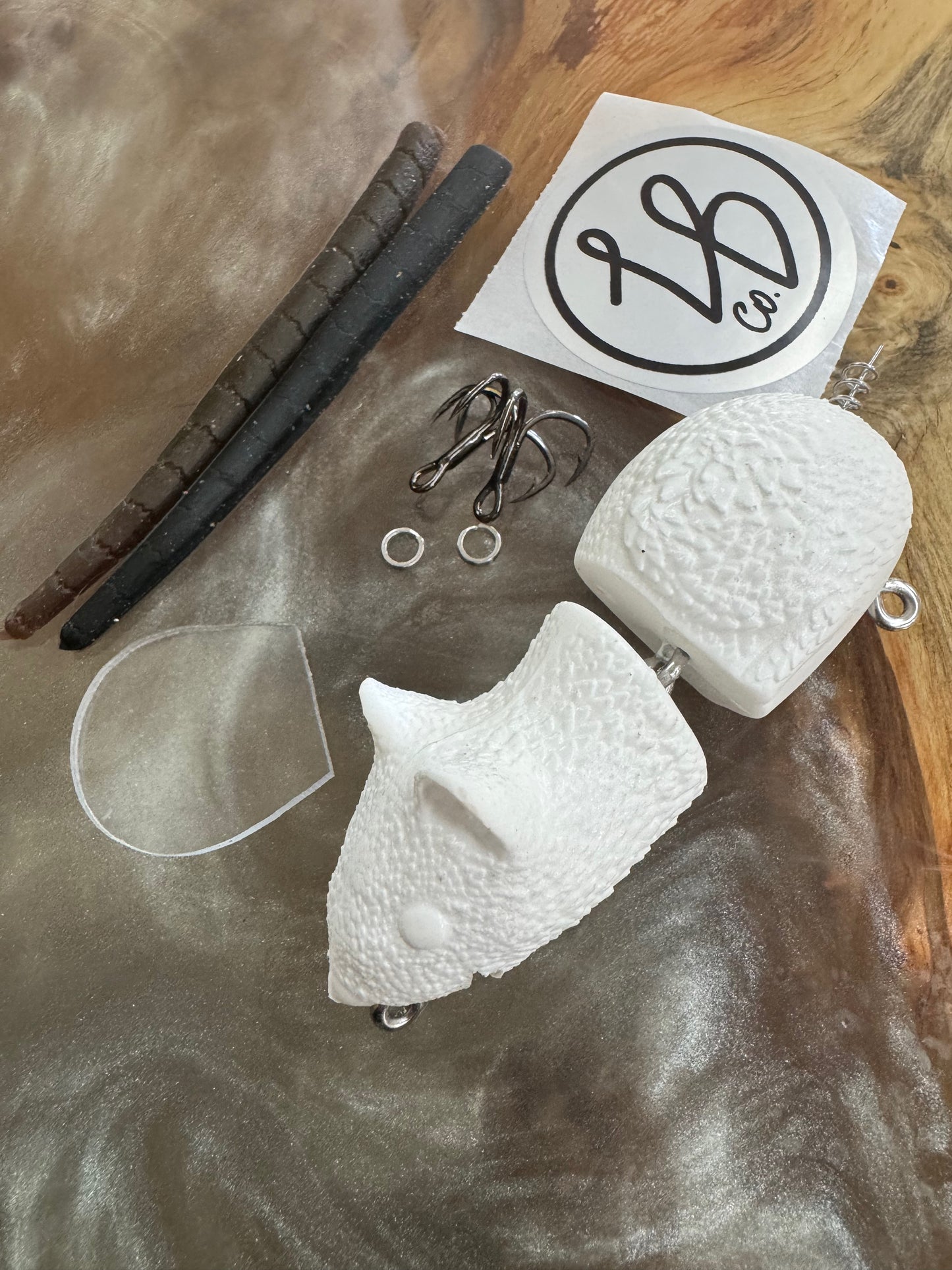 Nutlet - 3.5” body, ~1.25oz - Resin- Price includes custom Paint. Swipe to see action.