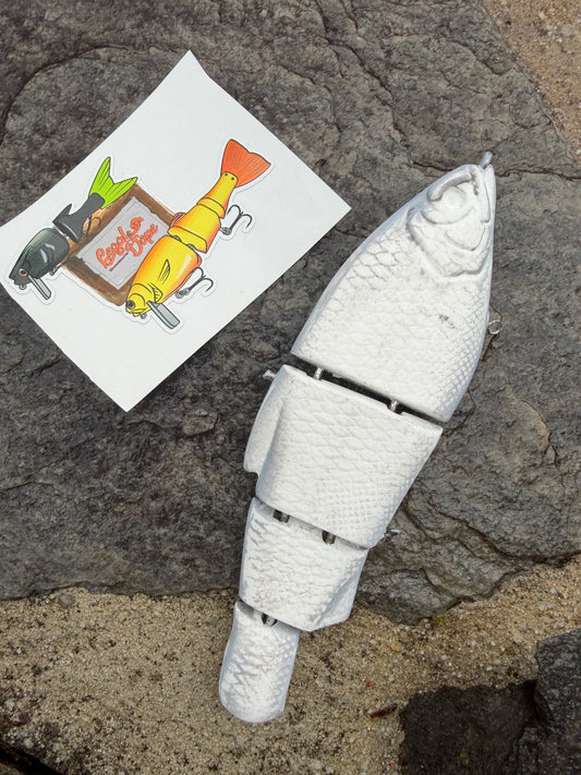 Legal Dope Swimbaits - Resin - Jolly Rancher - 6 inches 2.6 oz. Price includes Custom Paint
