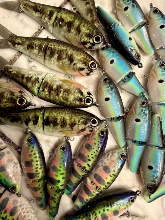 Yorks 10- Trout / 10- Threadfin / 8 - Bass
