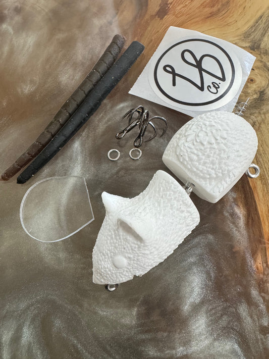 Nutlet - 3.5” body, ~1.25oz - Resin- Price includes custom Paint. Swipe to see action.