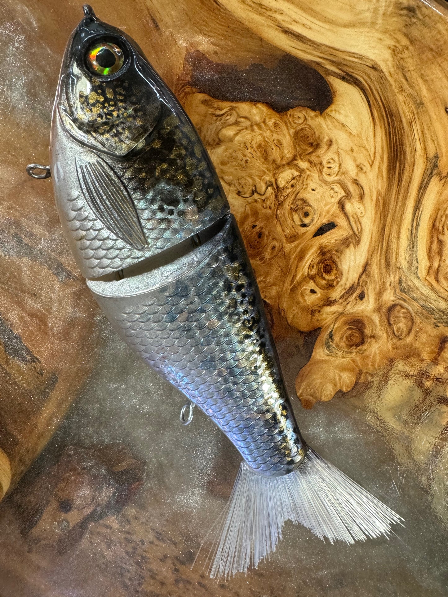 Speckled Herring 7” Glide Bait