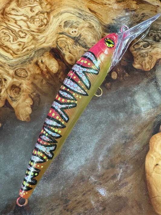 Pink Pony Saltwater Trolling Minnow